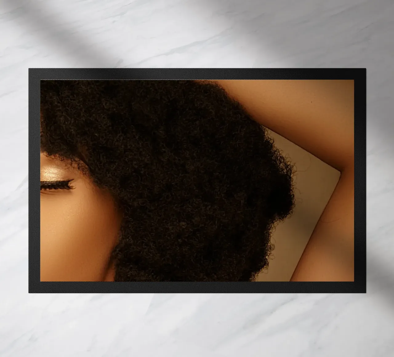 Afro Rhythmscape deurmat van Mathudace Créas