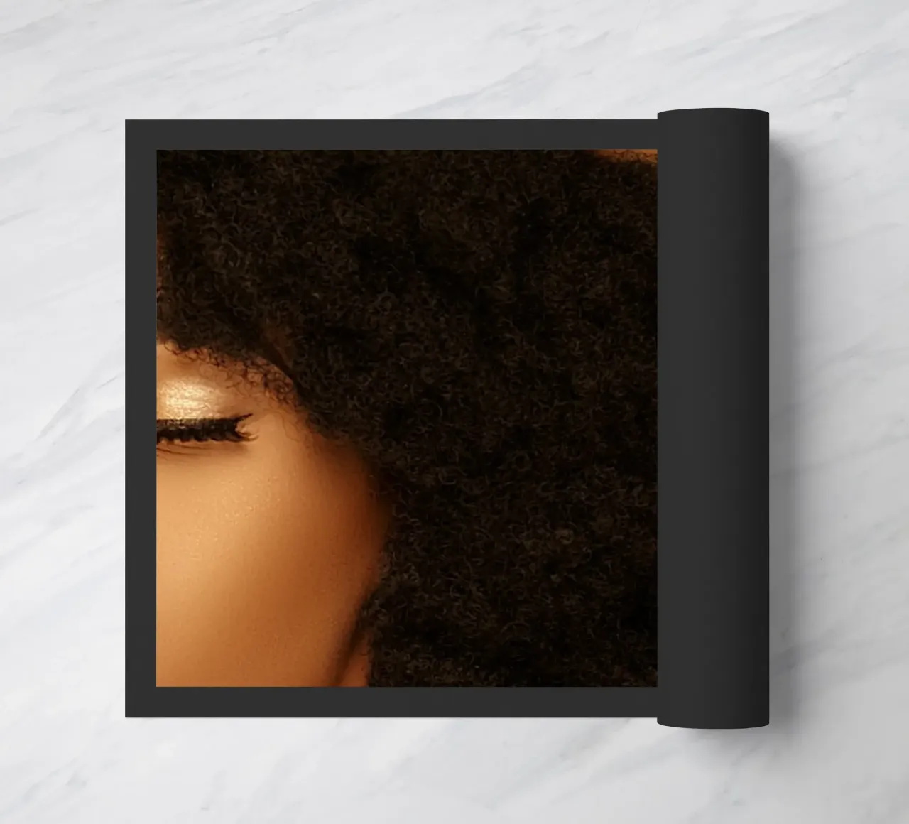 Afro Rhythmscape deurmat van Mathudace Créas