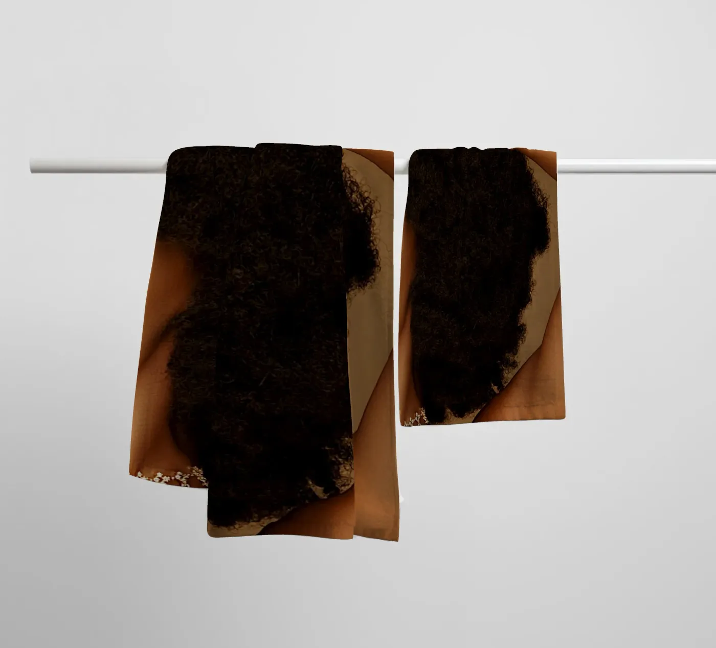 Afro Rhythmscape towel by Mathudace Créas