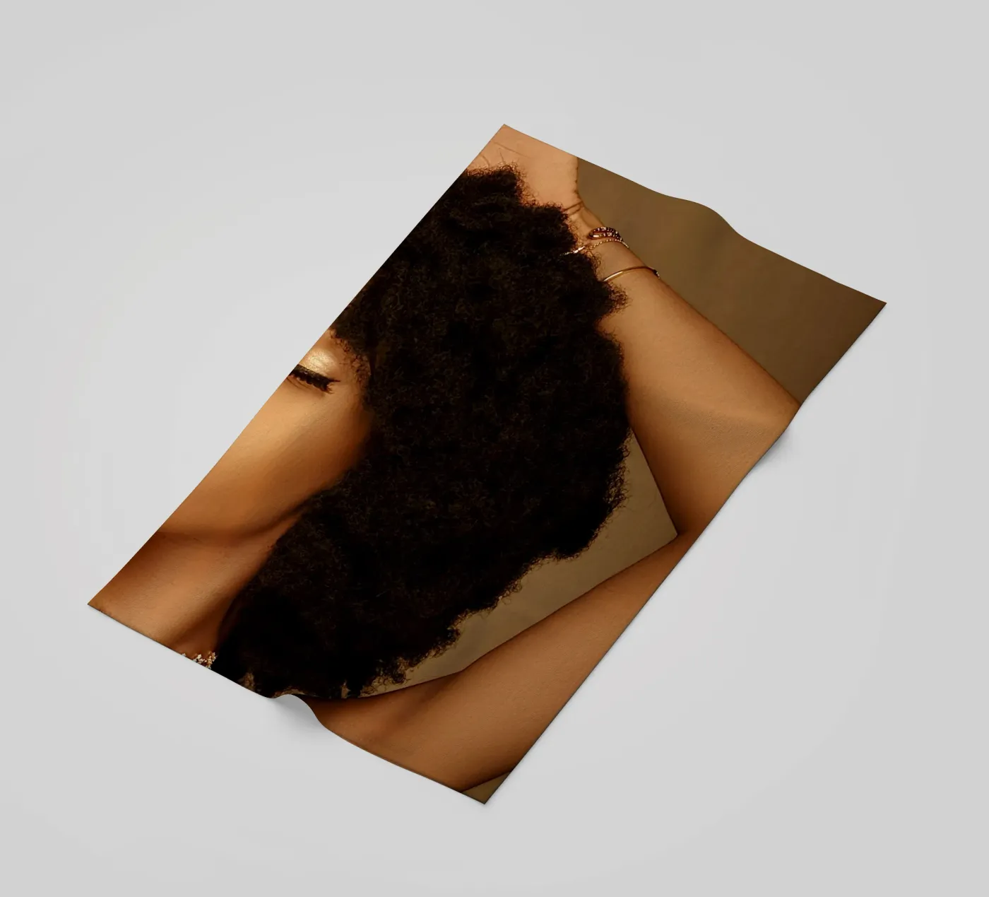 Afro Rhythmscape Strandtuch von Mathudace Créas