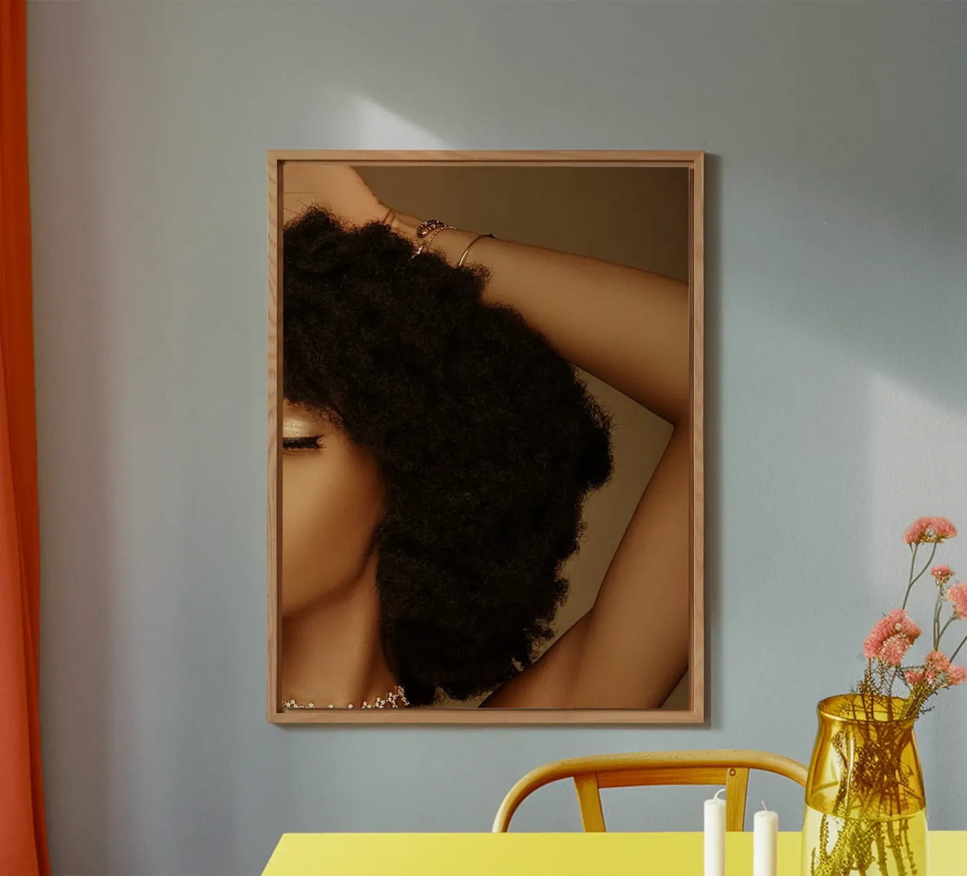 Afro Rhythmscape alluminio dibond da Mathudace Créas