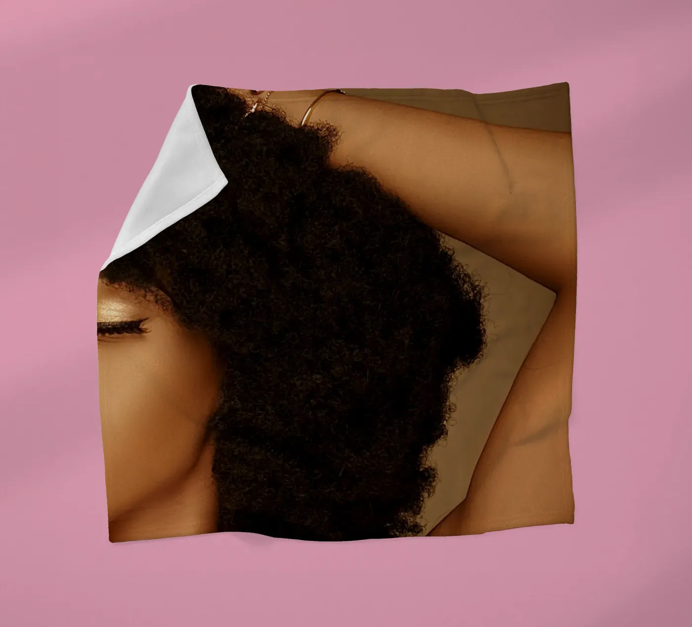 Afro Rhythmscape fleecedeken van Mathudace Créas