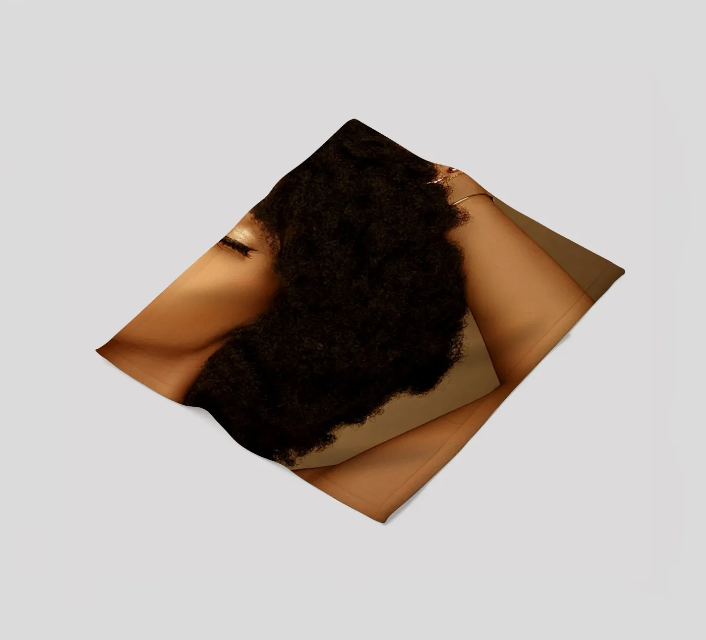 Afro Rhythmscape fleecedeken van Mathudace Créas