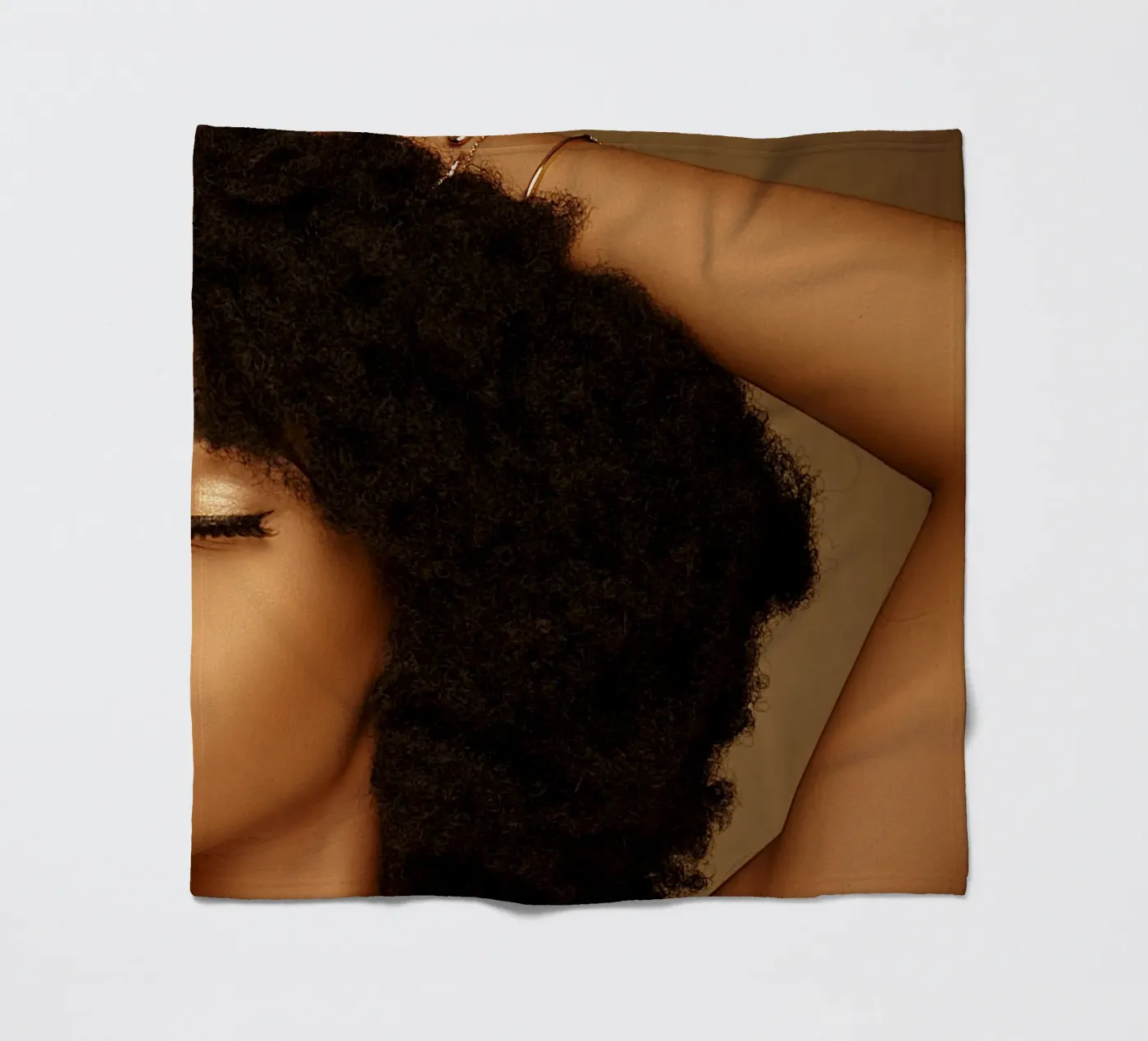 Afro Rhythmscape coperta in pile da Mathudace Créas