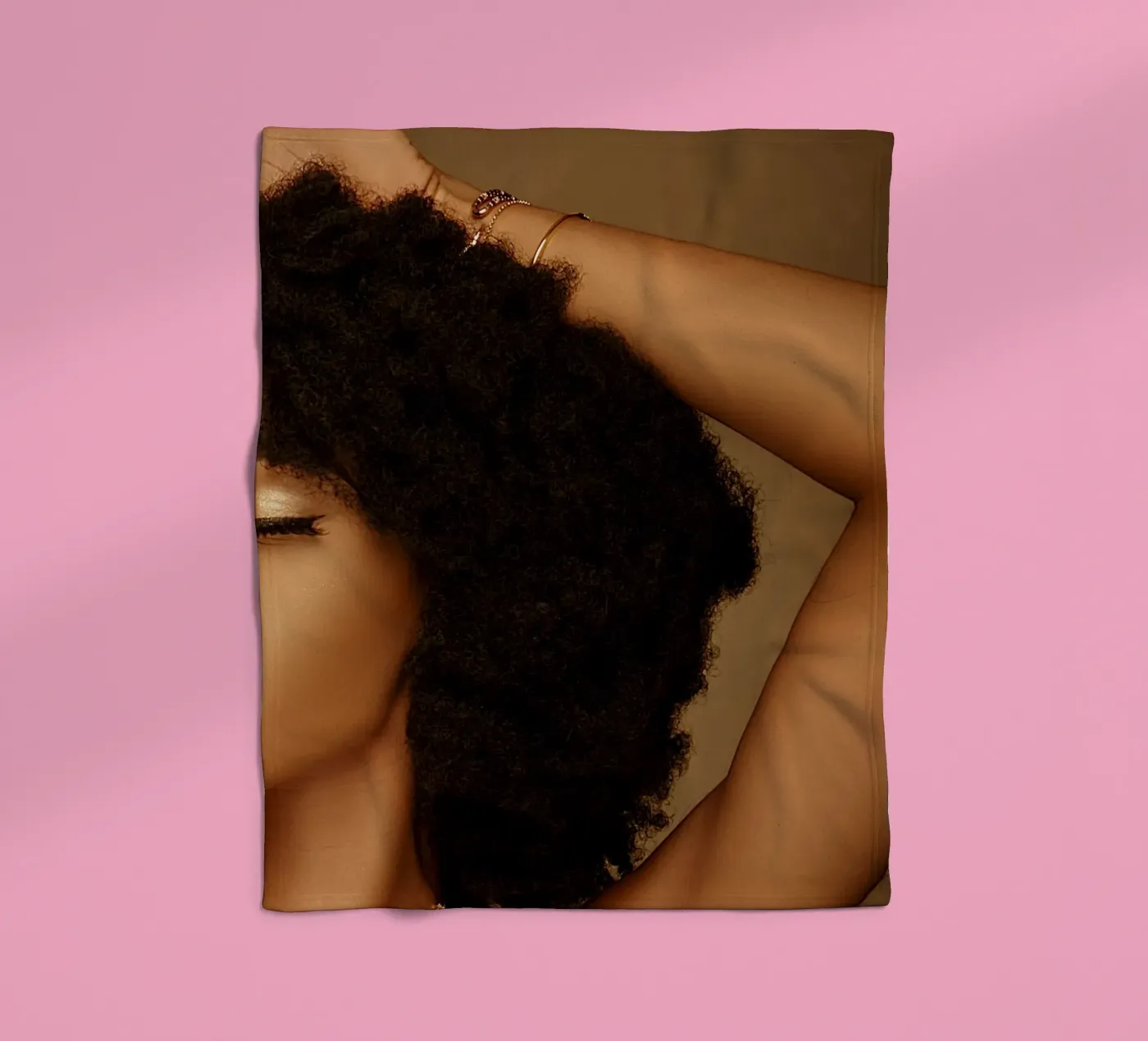 Afro Rhythmscape coperta in pile da Mathudace Créas