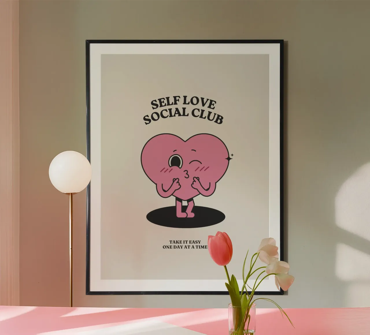 SELF LOVE SOCIAL CLUB poster de Einfach Uebel