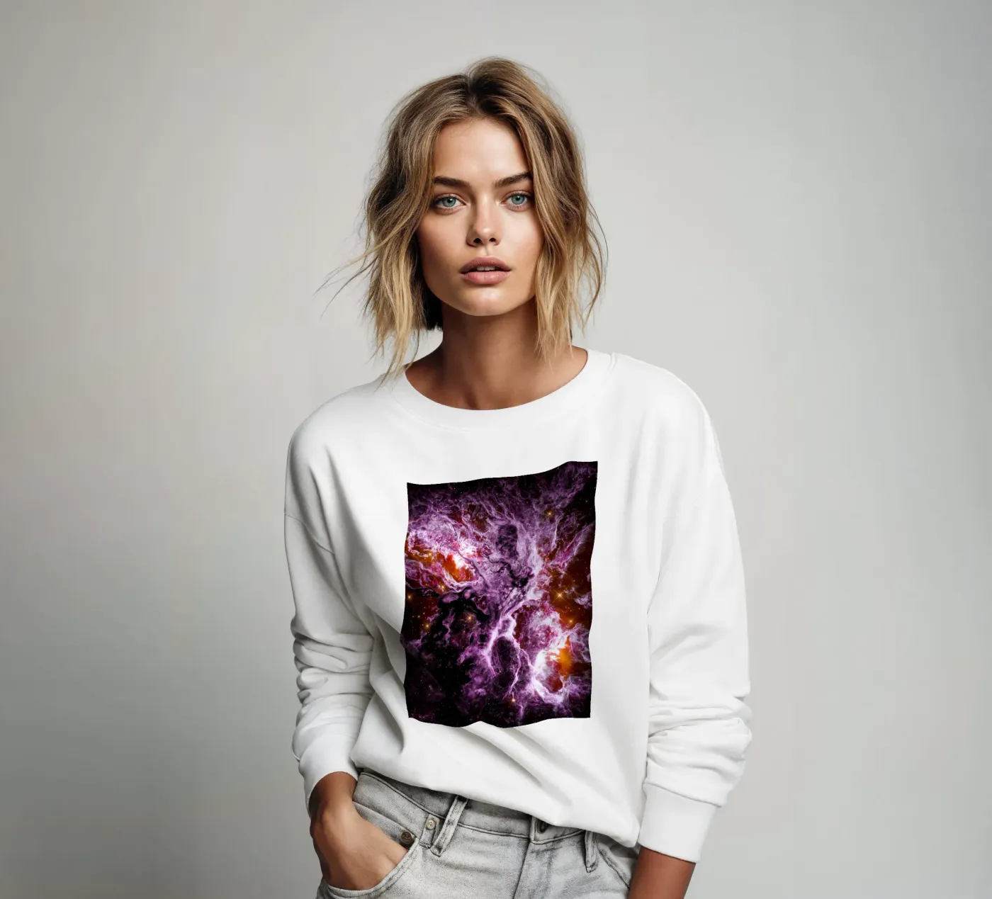 Hypernova Sweatshirt von Stellar Dream Art
