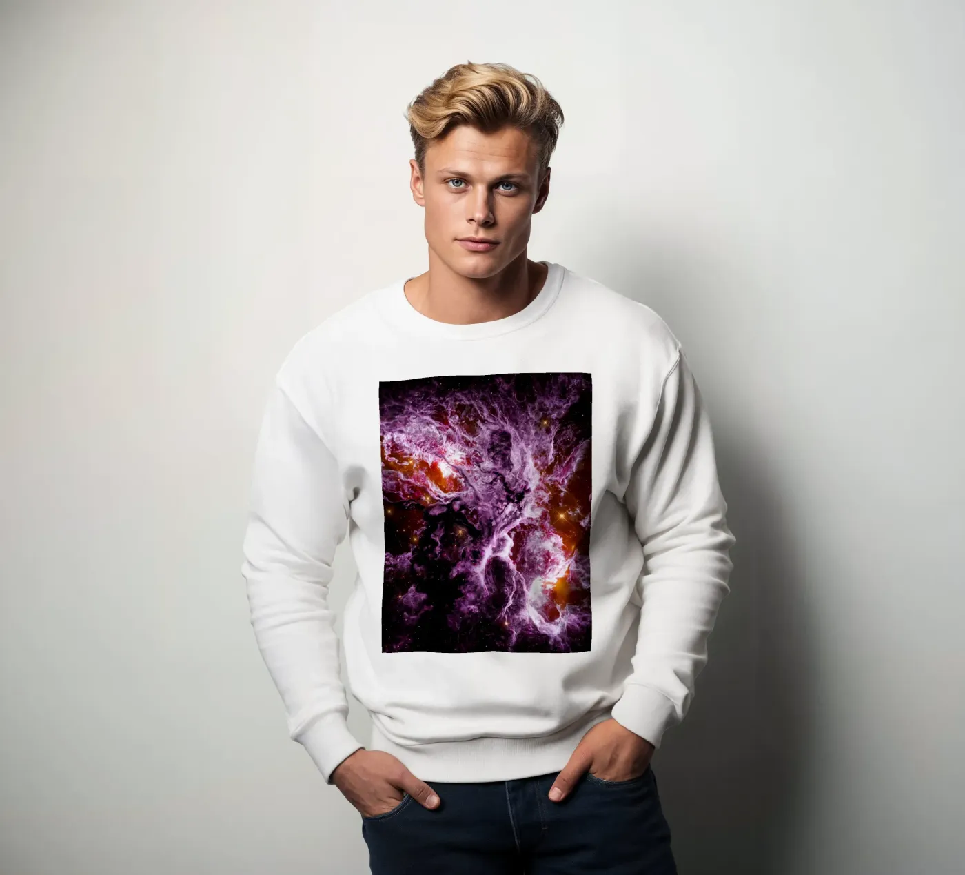 Hypernova Sweatshirt von Stellar Dream Art