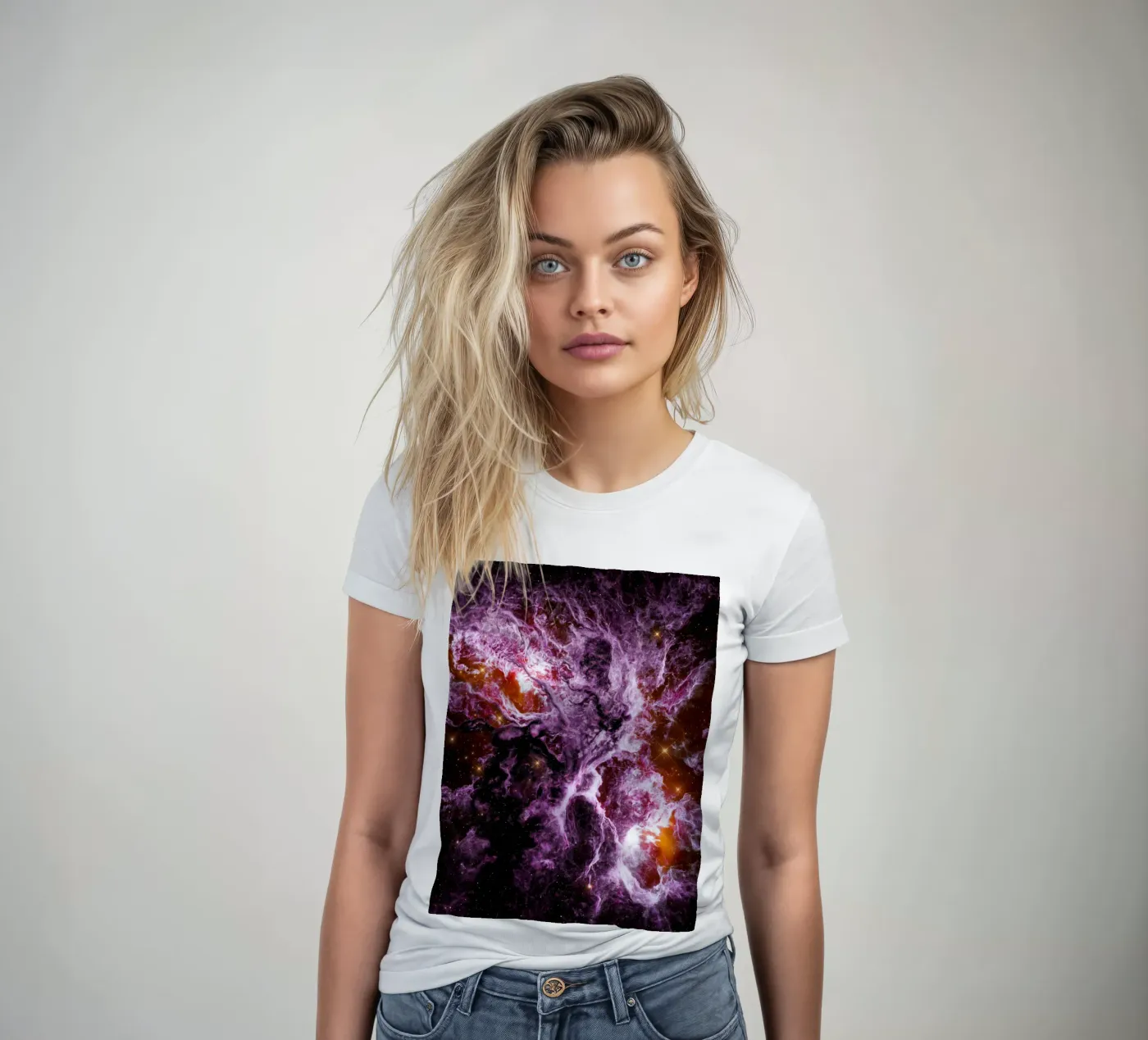 Hypernova t-shirt da donna da Stellar Dream Art