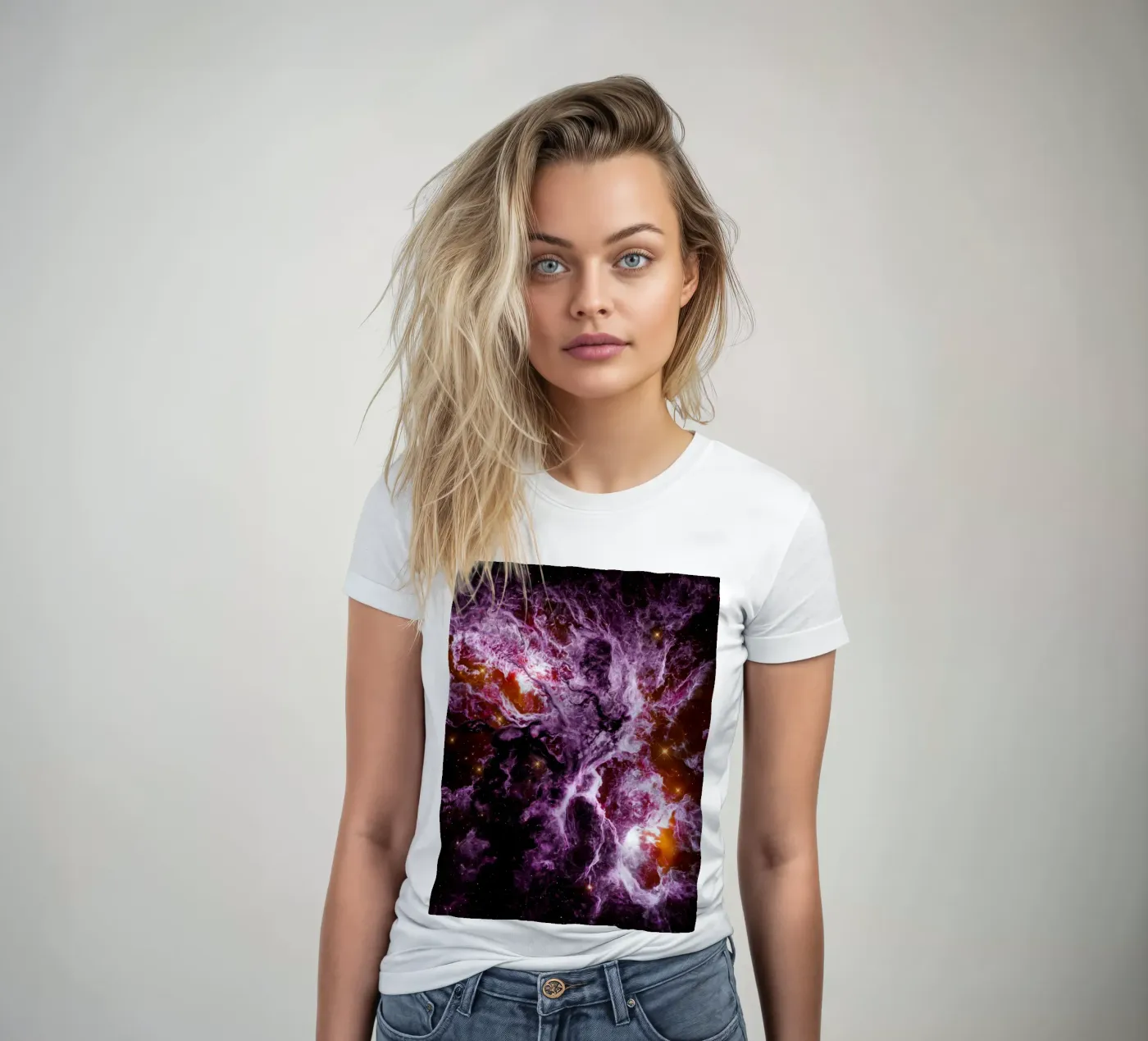 Hypernova t-shirt da donna da Stellar Dream Art