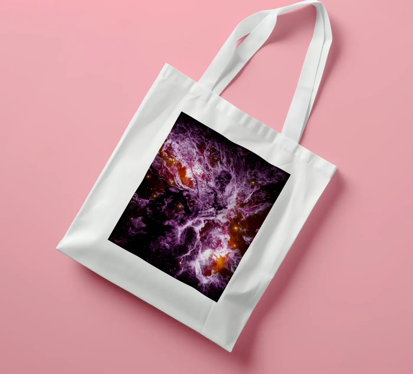 Hypernova borsa in juta da Stellar Dream Art