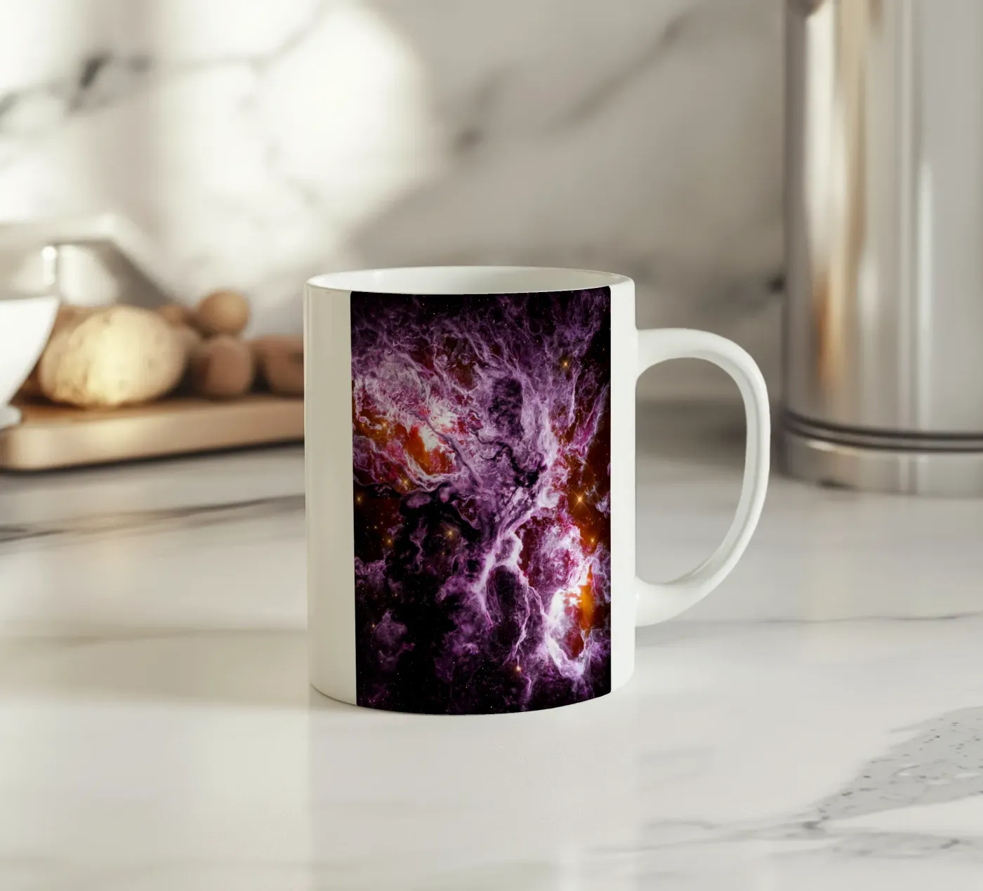 Hypernova ceramic mug by Stellar Dream Art