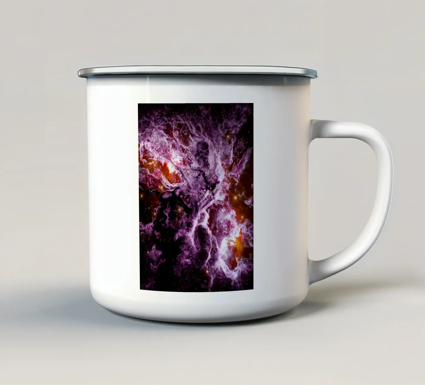 Hypernova enamel mug by Stellar Dream Art