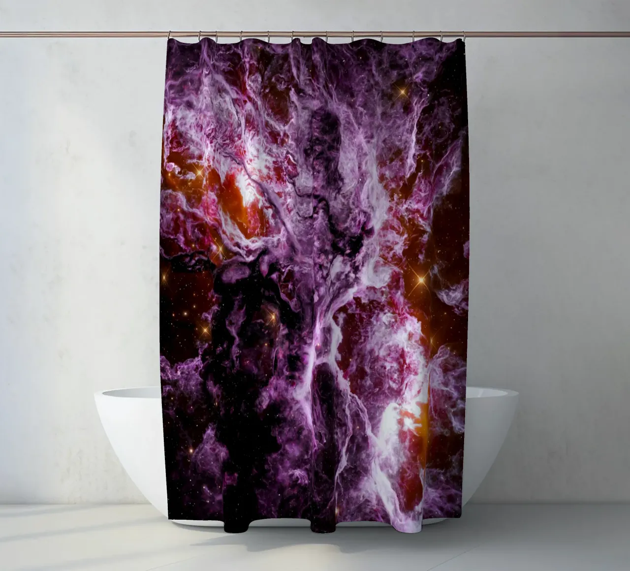 Hypernova Duschvorhang von Stellar Dream Art