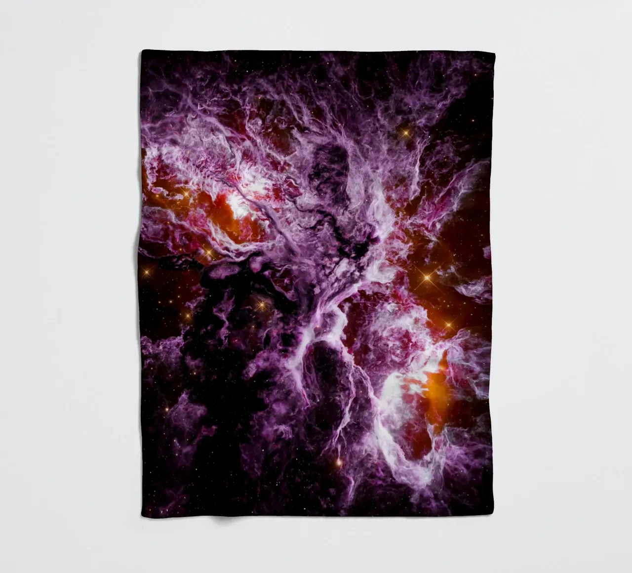 Hypernova Fleecedecke von Stellar Dream Art
