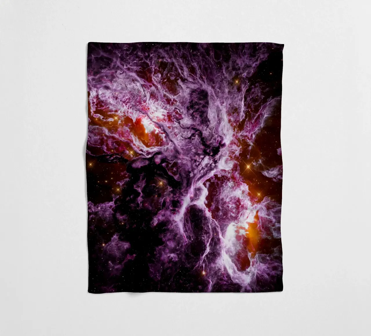 Hypernova Fleecedecke von Stellar Dream Art