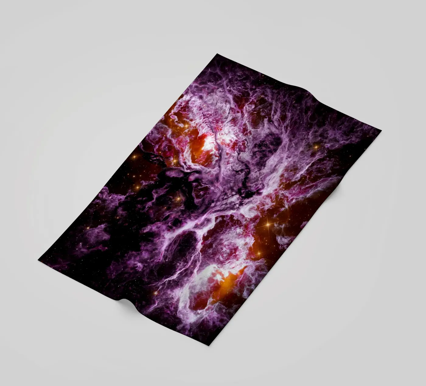 Hypernova beach towel by Stellar Dream Art