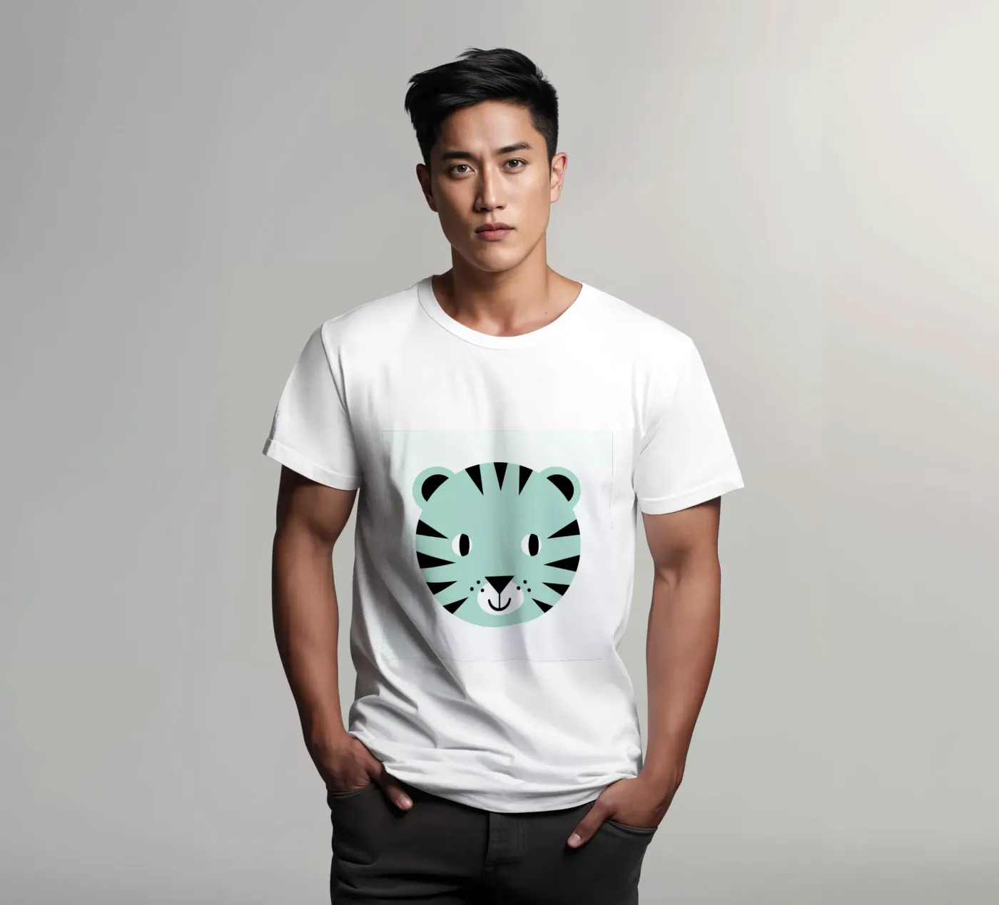 Tiger t-shirt da Charlotte Winter