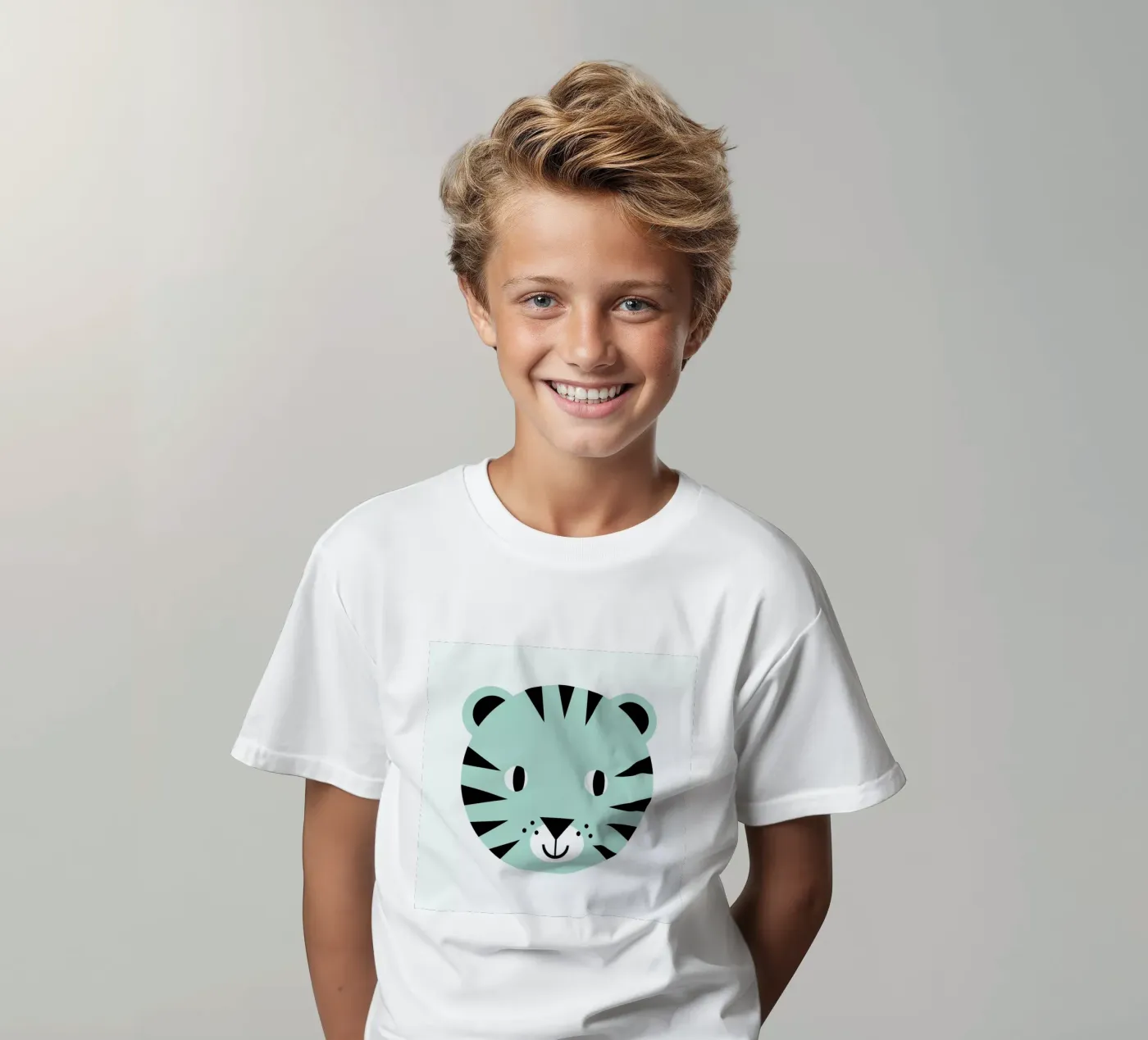 Tiger kinder t-shirt van Charlotte Winter