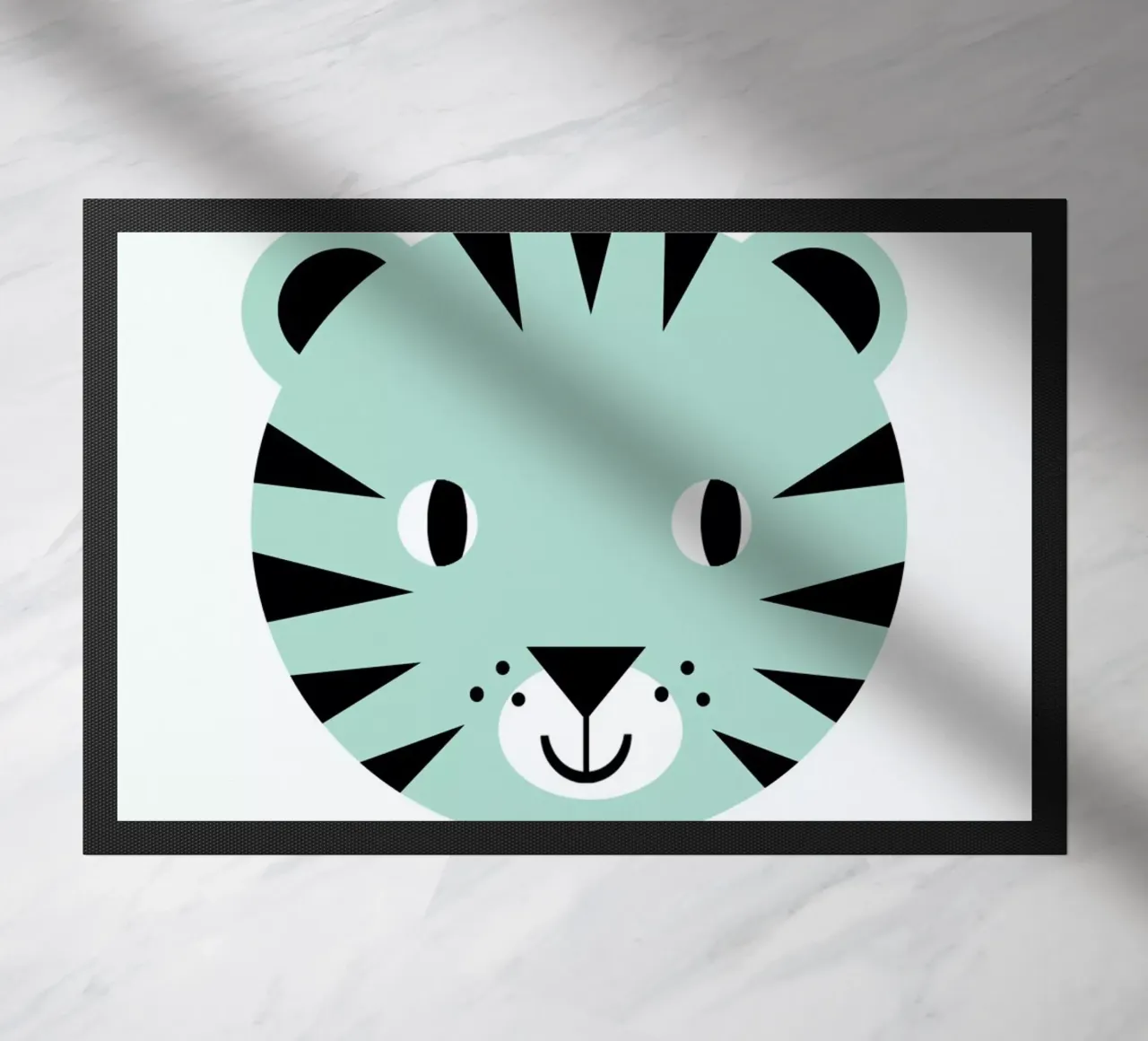 Tiger Fußmatte von Charlotte Winter