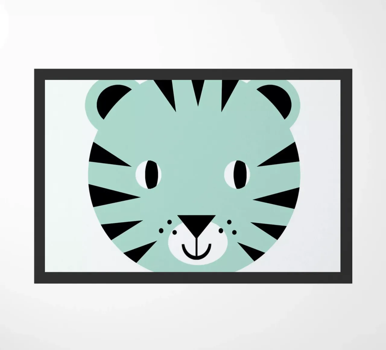 Tiger Fußmatte von Charlotte Winter