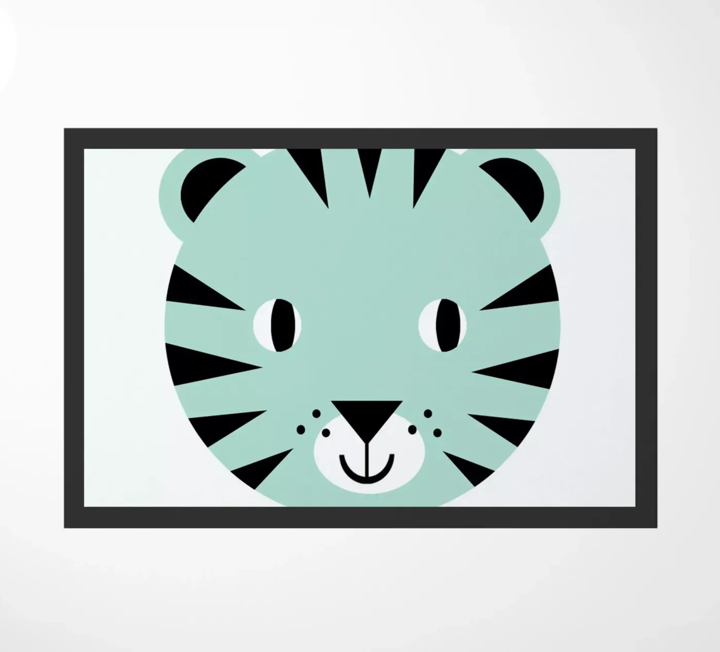 Tiger doormat by Charlotte Winter