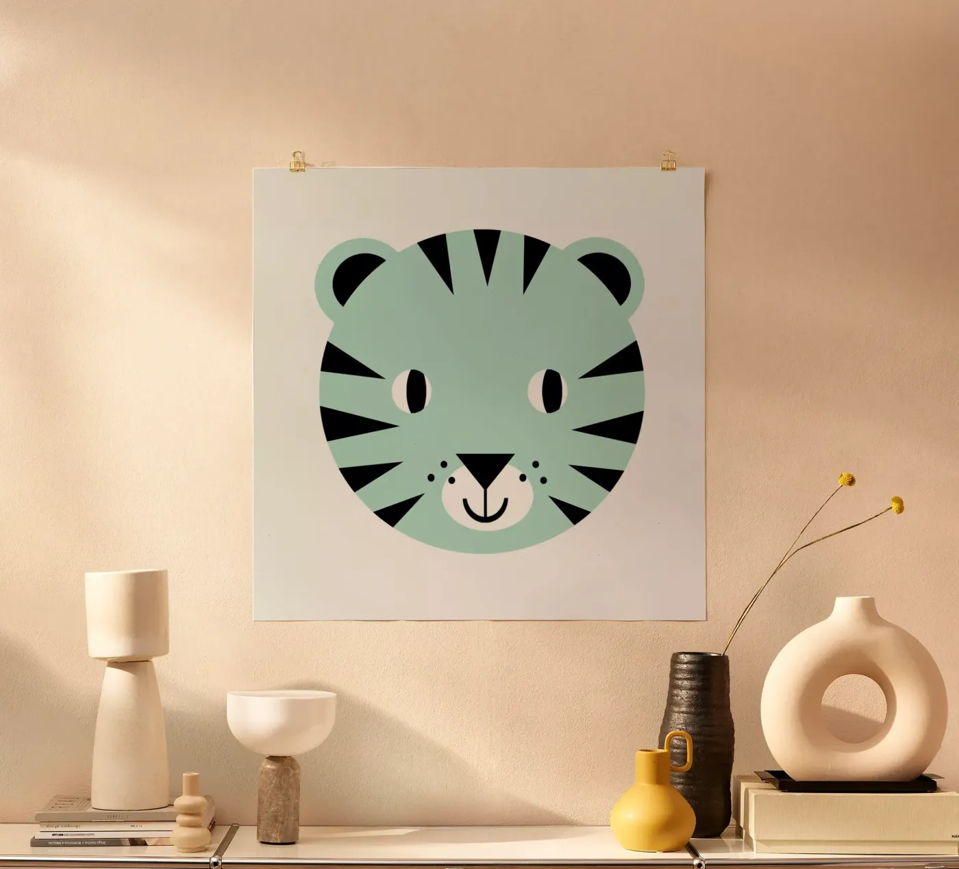 Tiger poster da Charlotte Winter