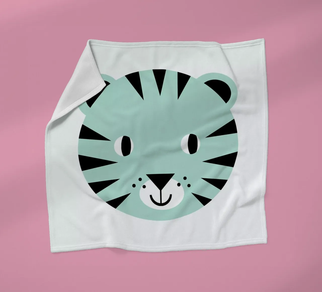 Tiger Fleecedecke von Charlotte Winter