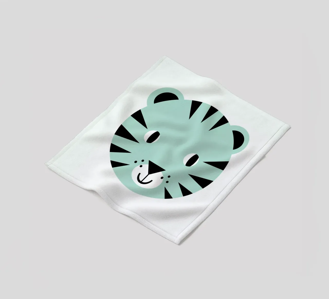 Tiger Fleecedecke von Charlotte Winter