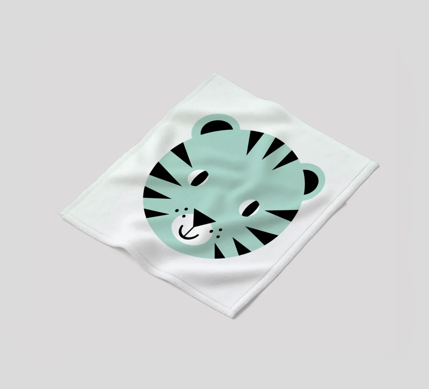 Tiger fleecedeken van Charlotte Winter