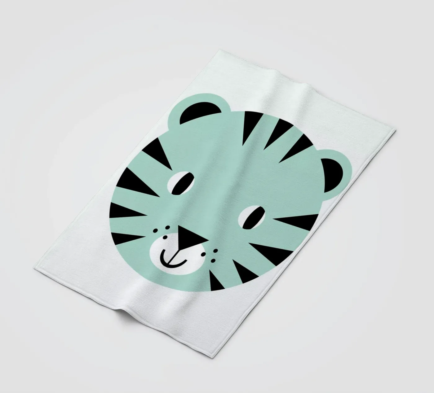 Tiger fleecedeken van Charlotte Winter