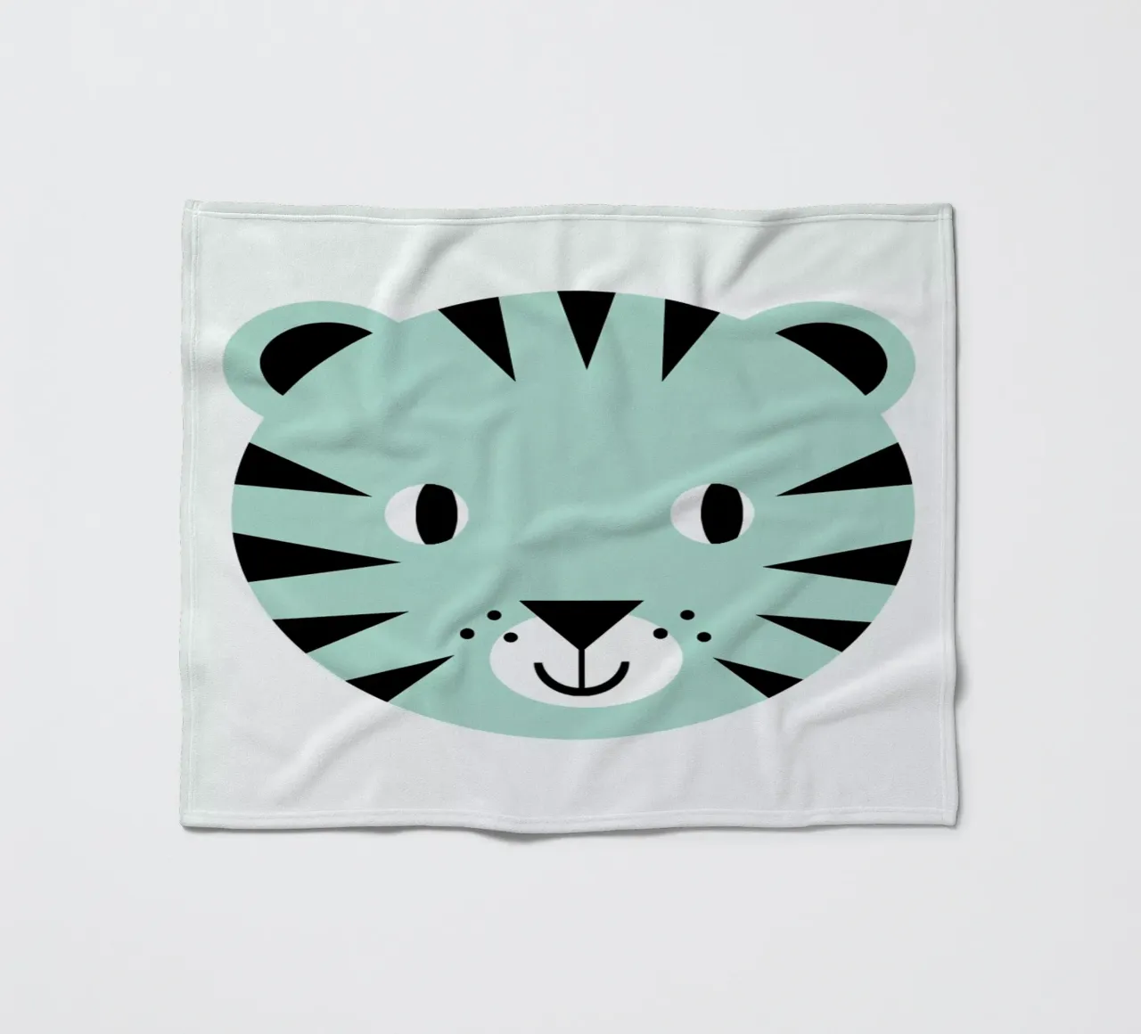 Tiger Fleecedecke von Charlotte Winter