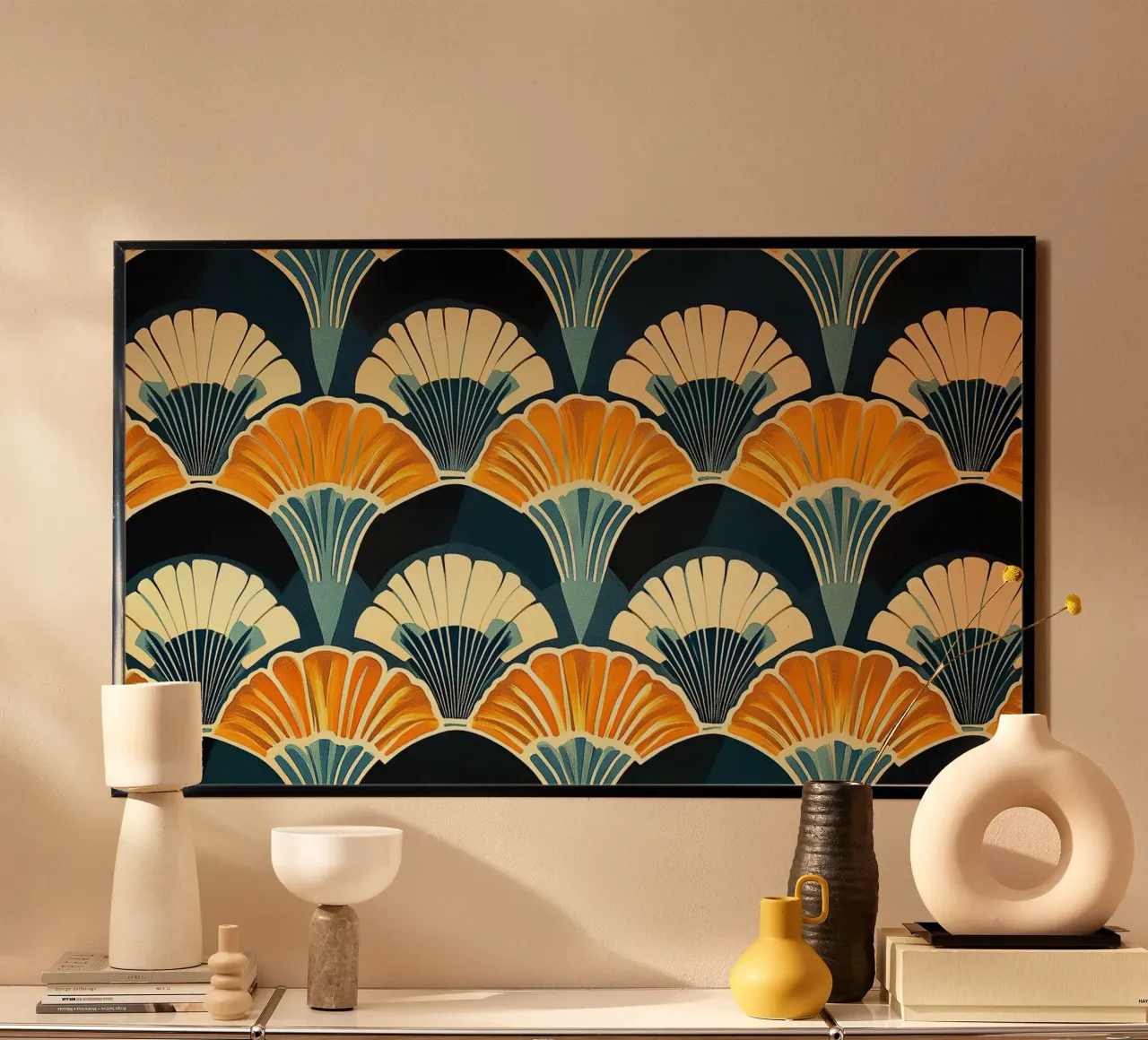 Art déco poster da Nikis Art Studio