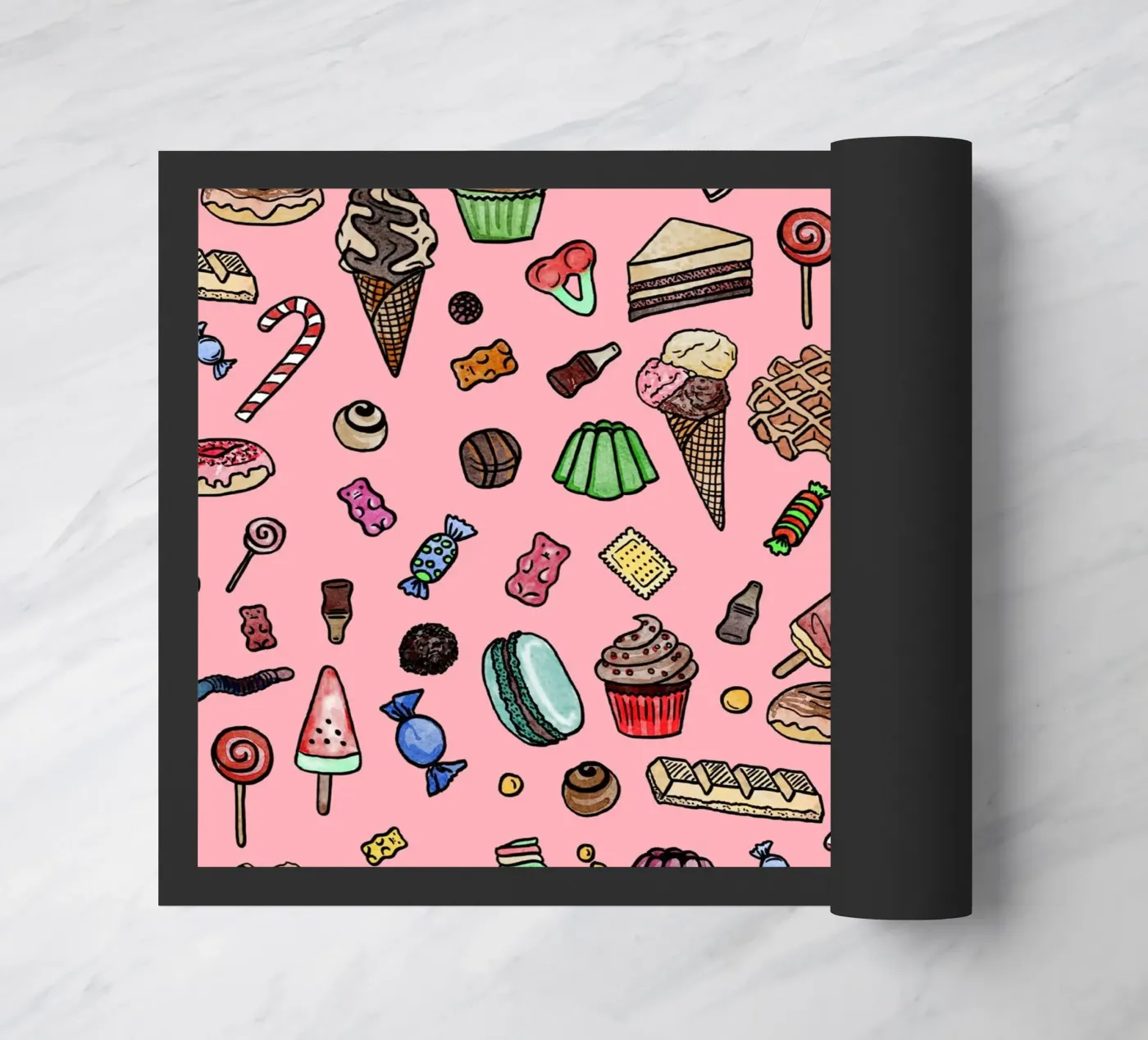 Sweets doormat by miriamkross