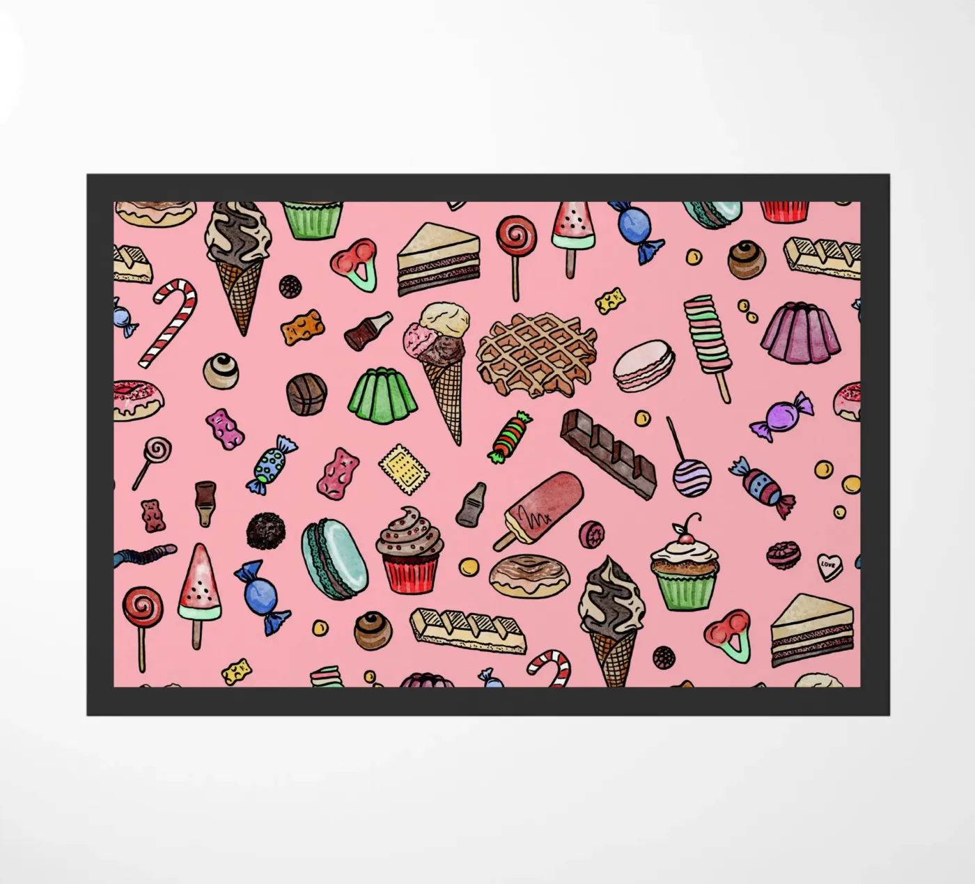 Sweets doormat by miriamkross
