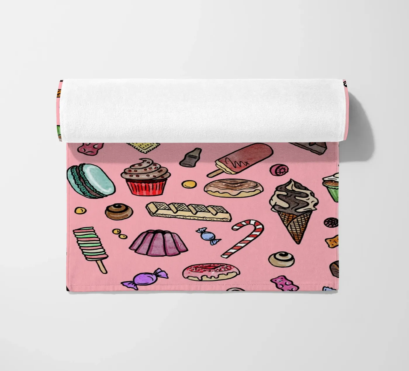 Sweets beach towel by miriamkross