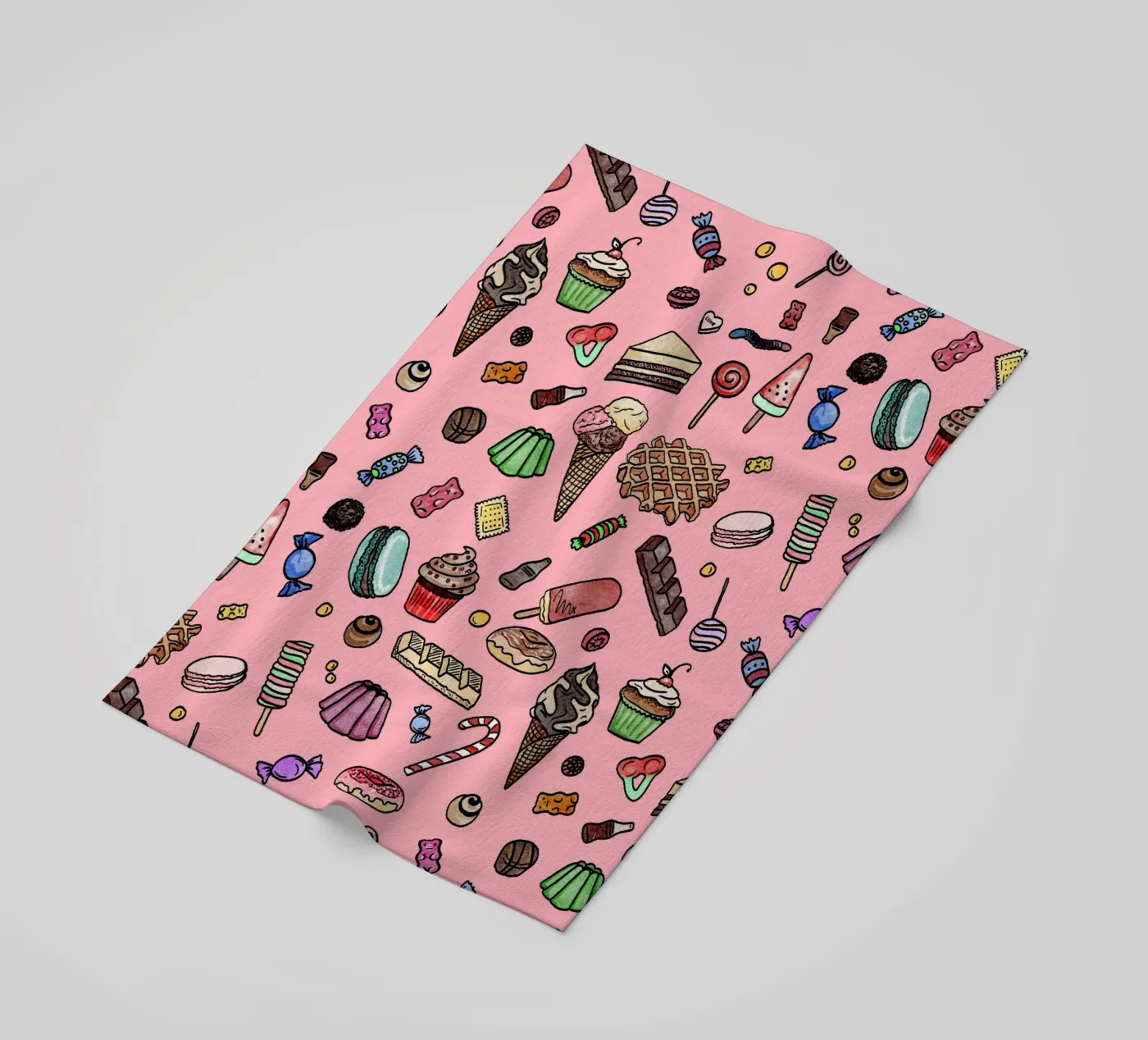 Sweets beach towel by miriamkross