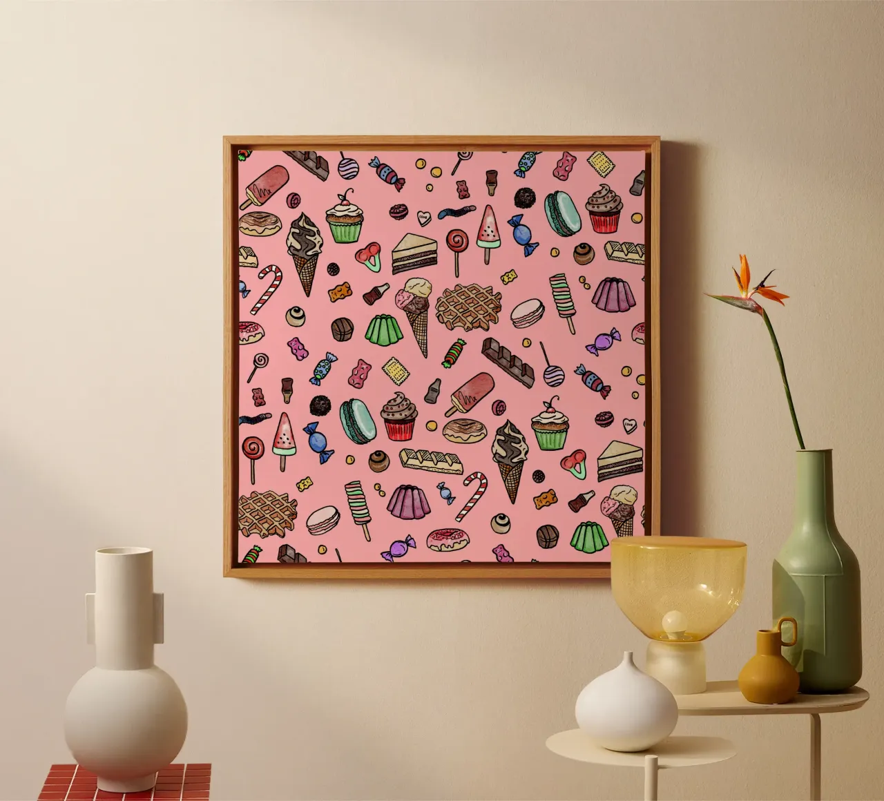 Sweets canvas by miriamkross