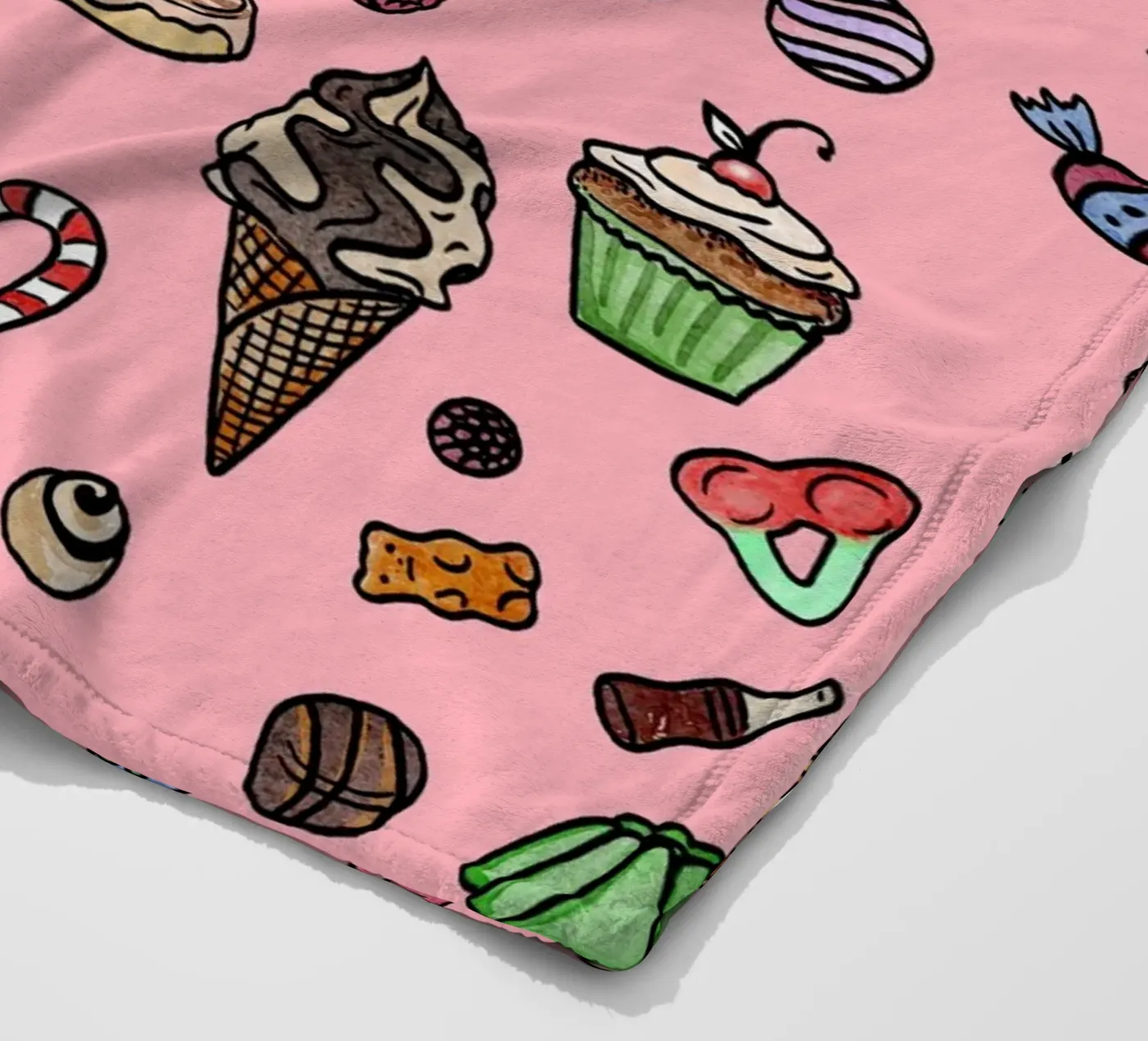 Sweets fleece blanket by miriamkross