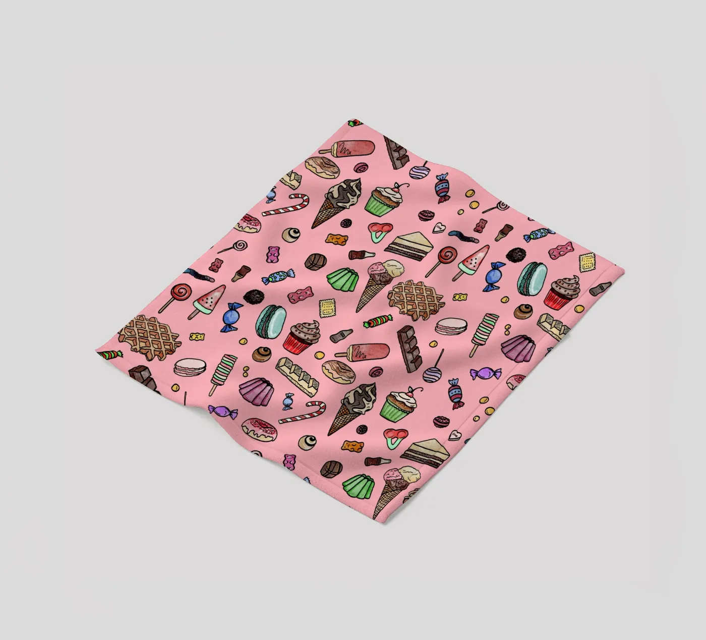Sweets fleece blanket by miriamkross