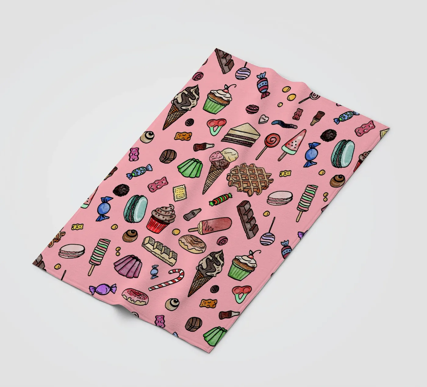 Sweets fleece blanket by miriamkross