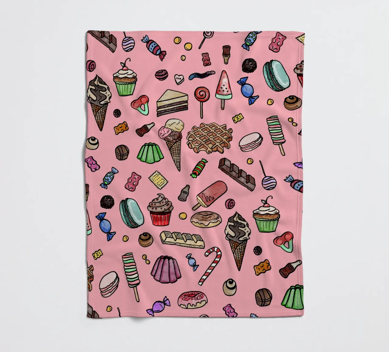 Sweets Fleecedecke von miriamkross