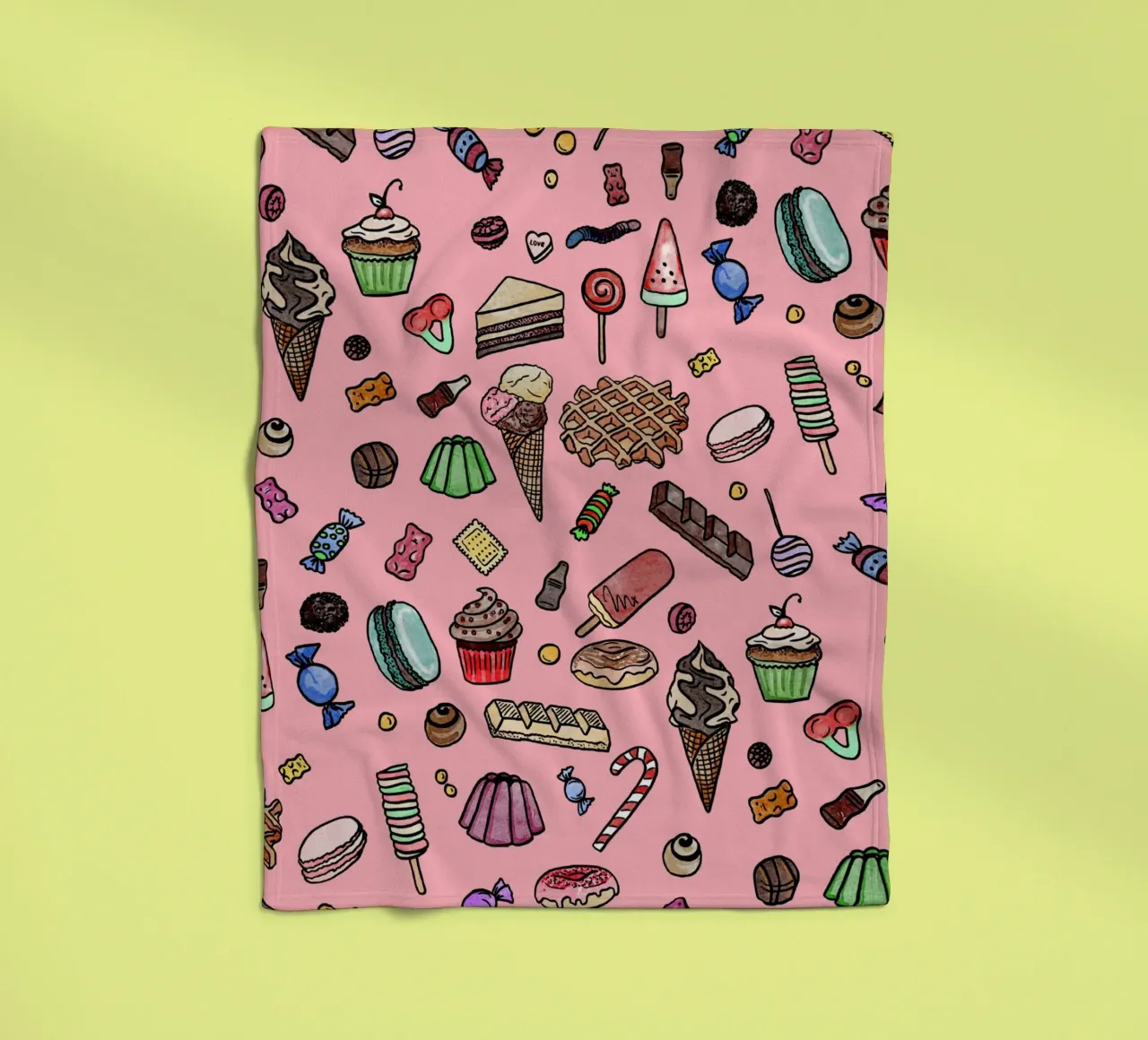Sweets Fleecedecke von miriamkross