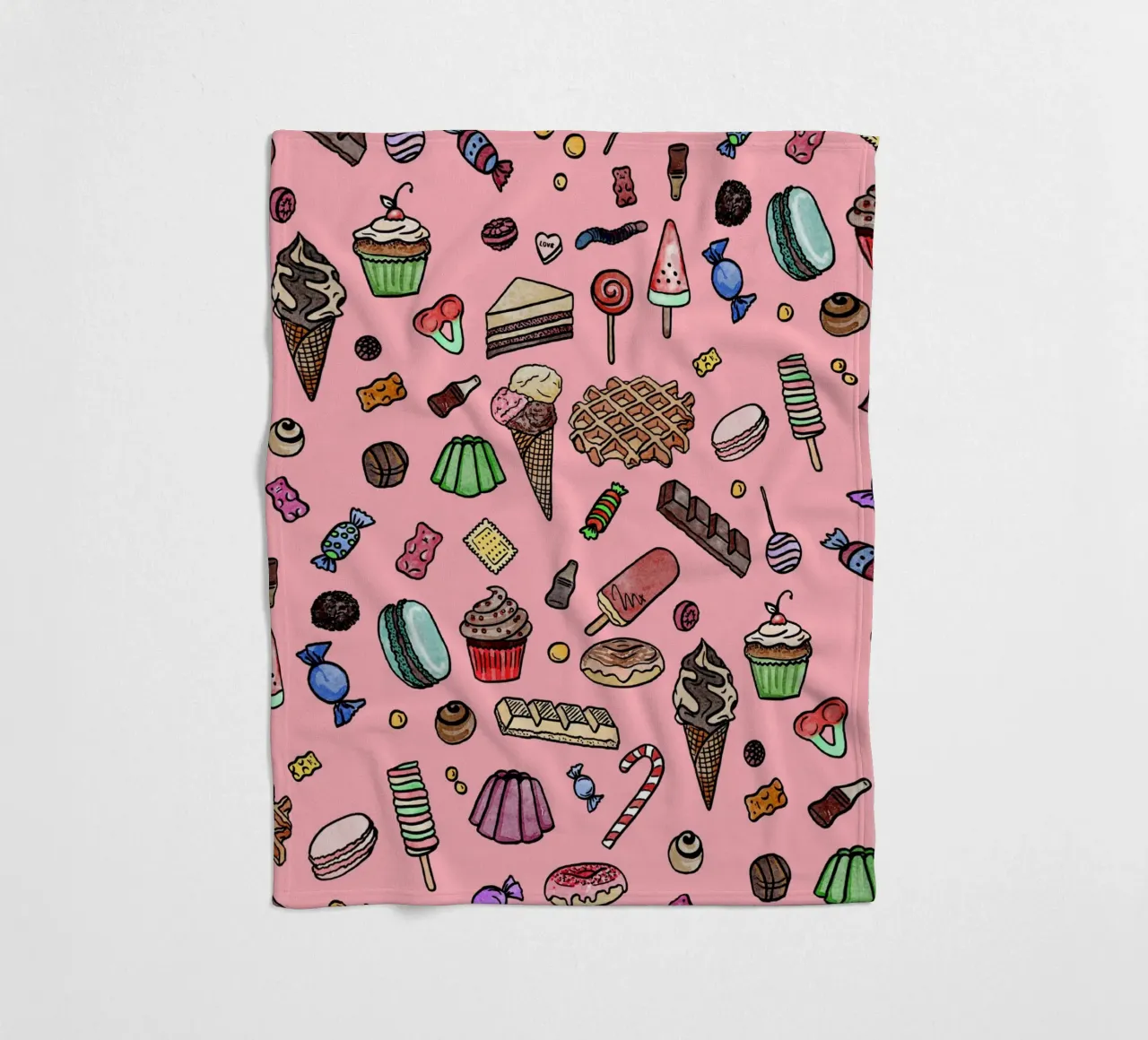 Sweets Fleecedecke von miriamkross