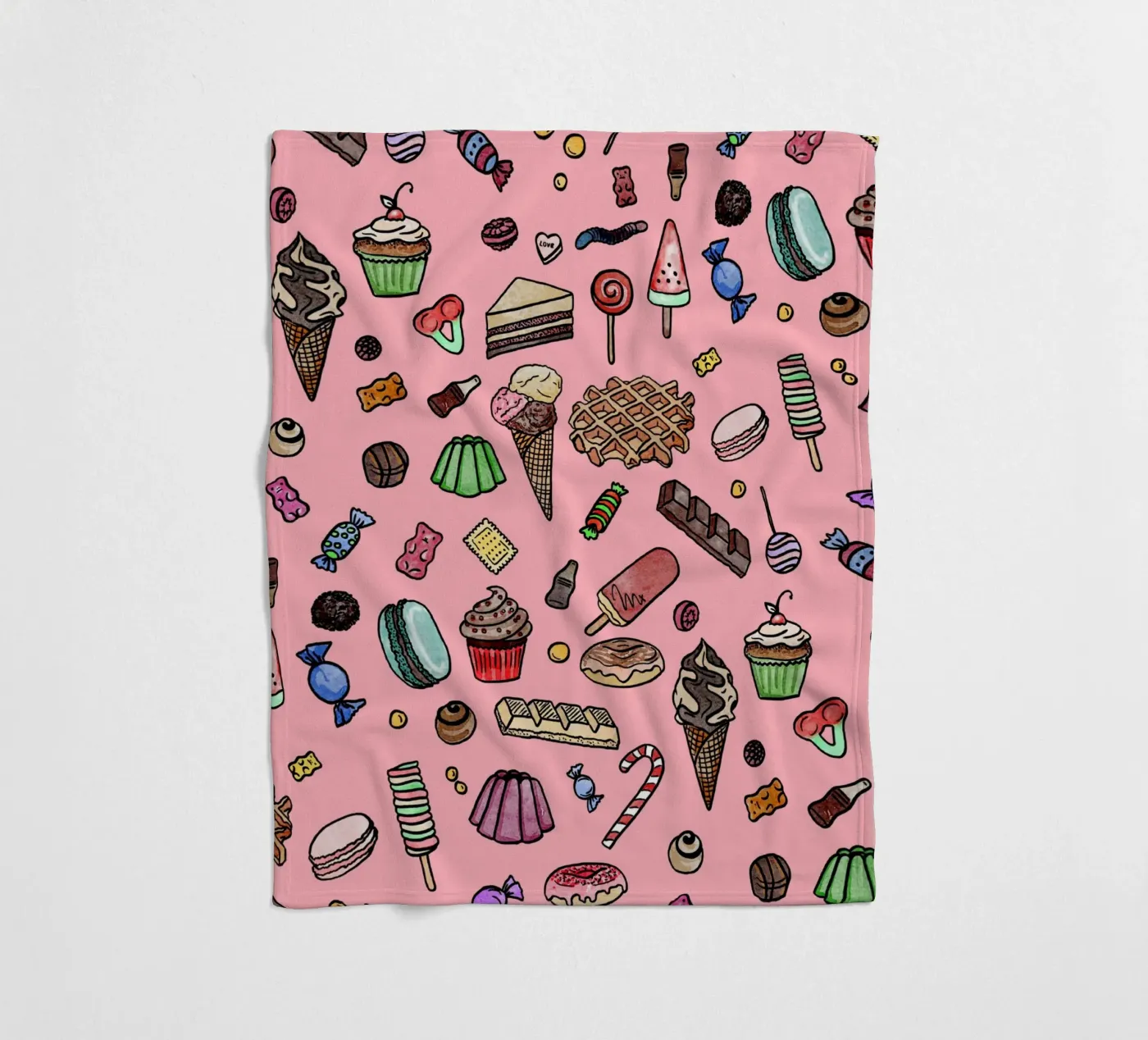 Sweets Fleecedecke von miriamkross
