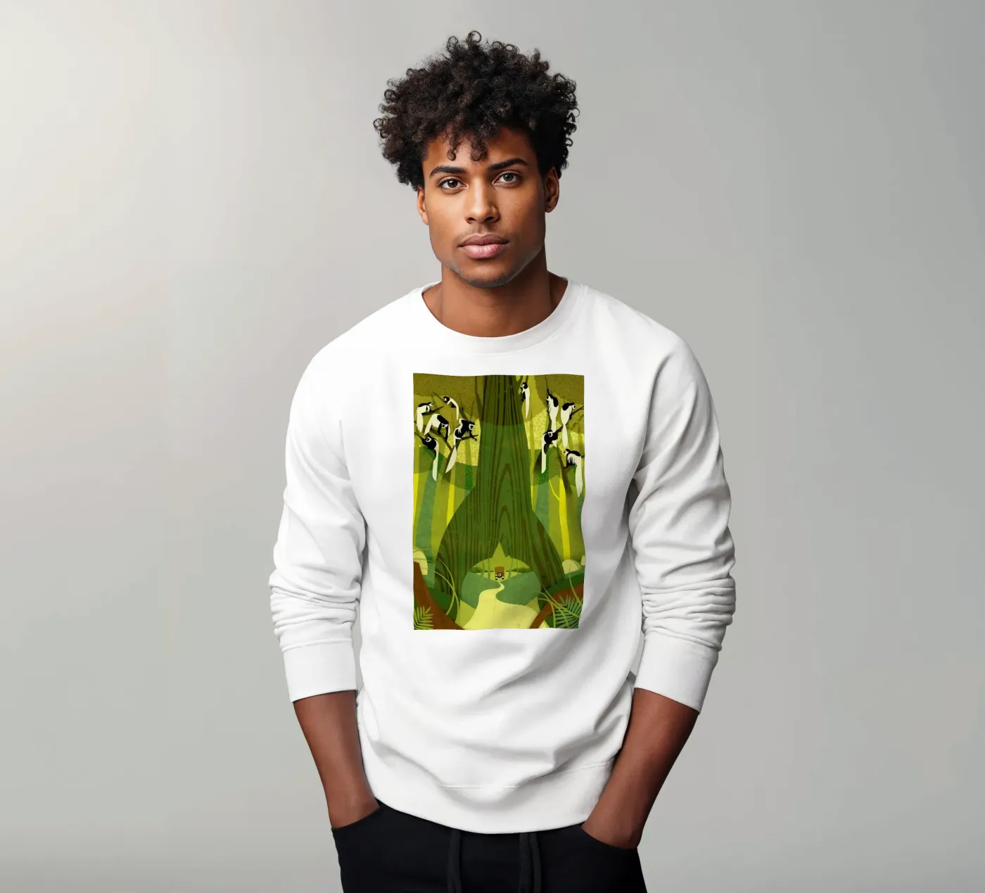 Colobus Monkey felpa da Dieter Braun