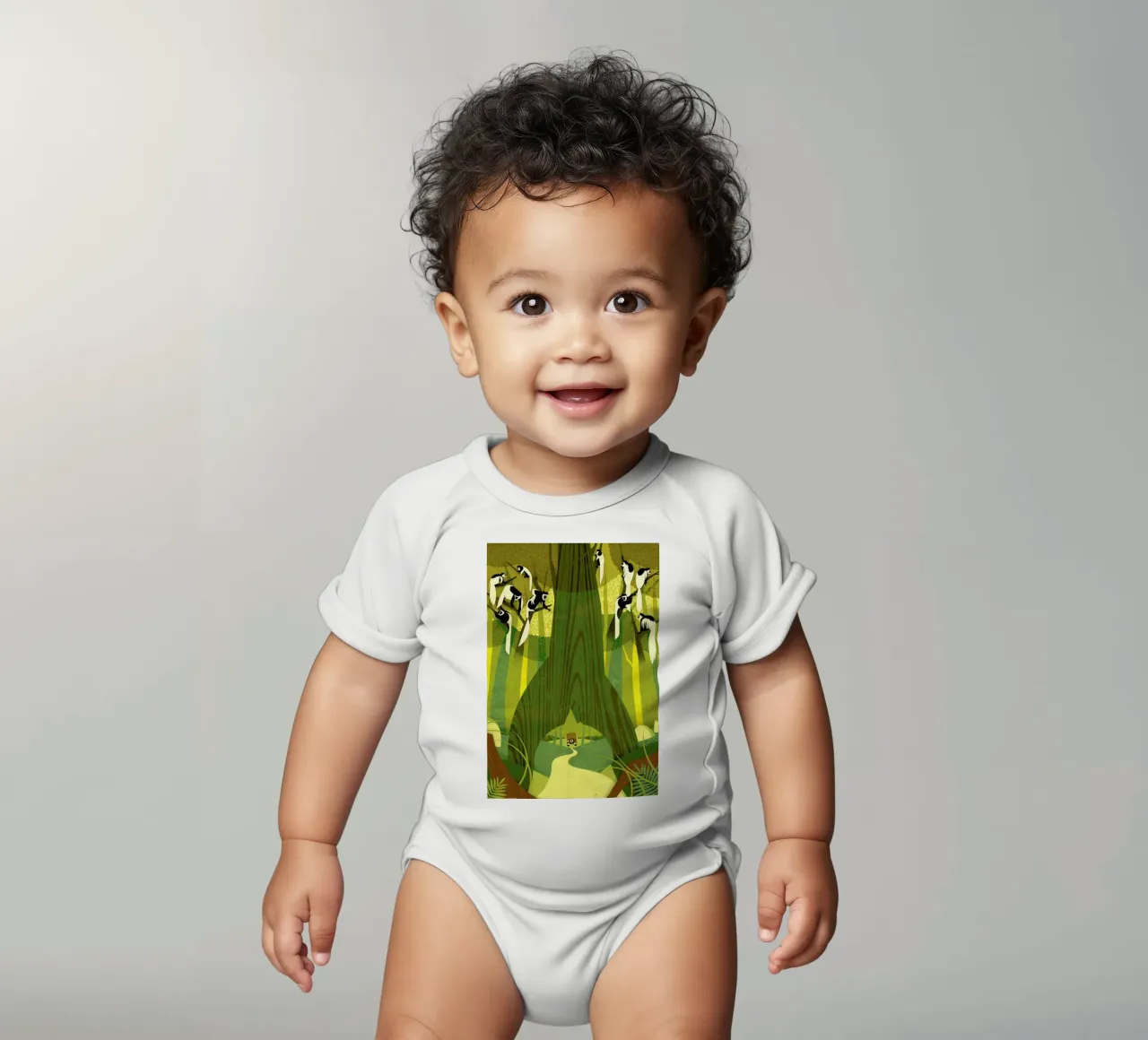 Colobus Monkey body bébé de Dieter Braun