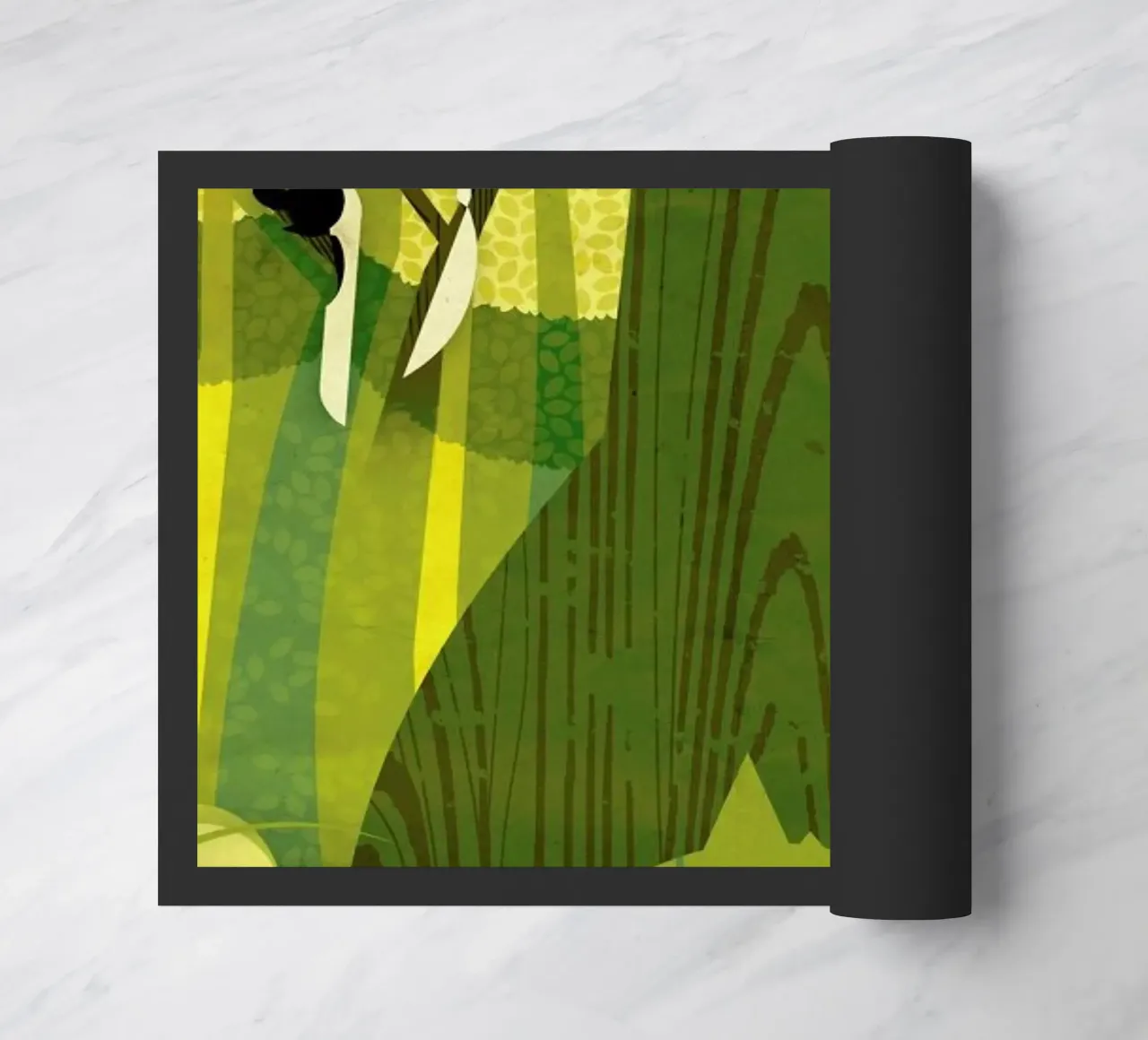 Colobus Monkey doormat by Dieter Braun