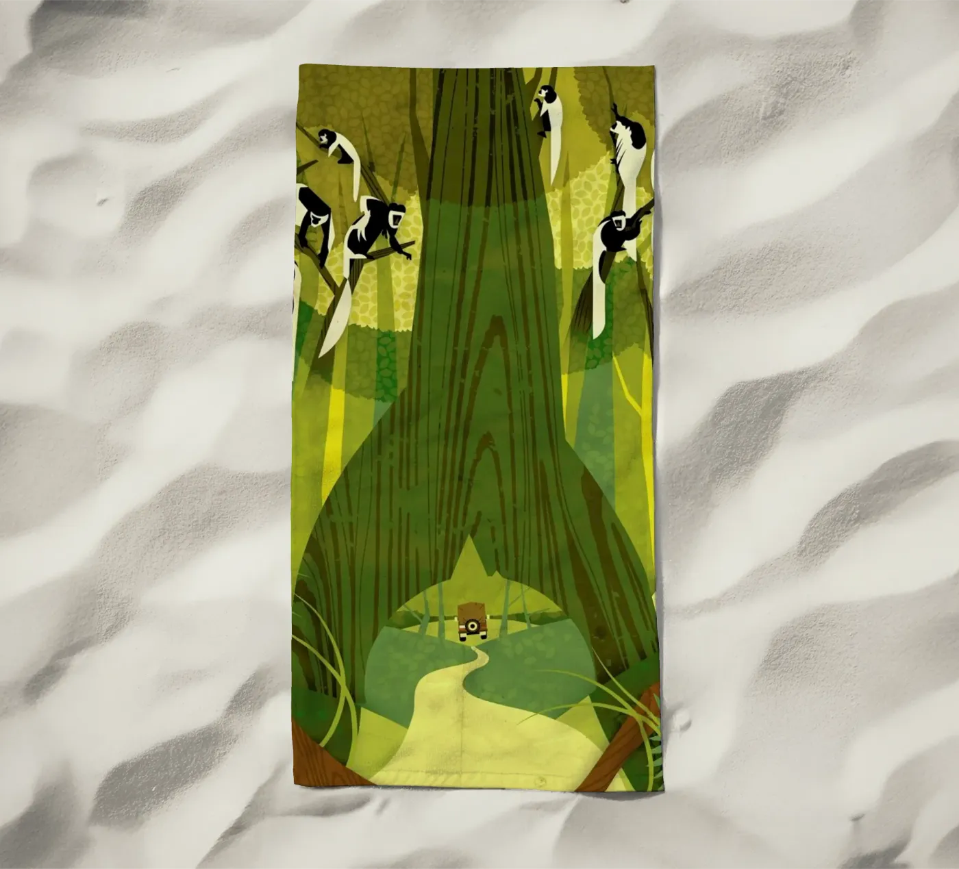 Colobus Monkey telo mare da Dieter Braun