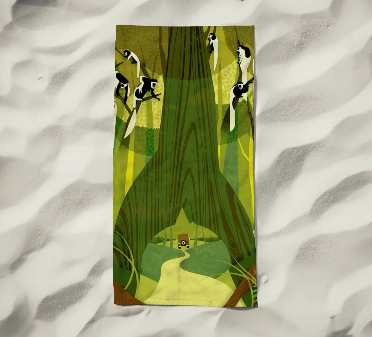 Colobus Monkey telo mare da Dieter Braun